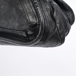 Chloe Black Leather Paraty 2-Way Bag