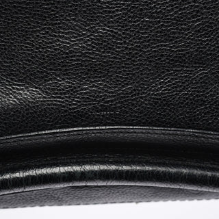 Chloe Black Leather Paraty 2-Way Bag