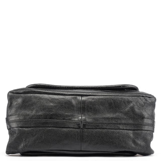 Chloe Black Leather Paraty 2-Way Bag