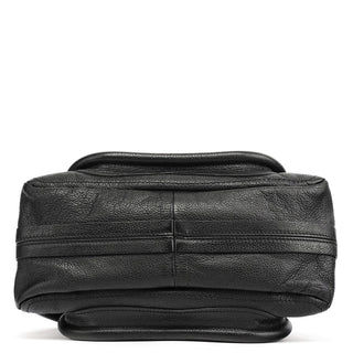 Chloe Black Leather Paraty 2-Way Bag