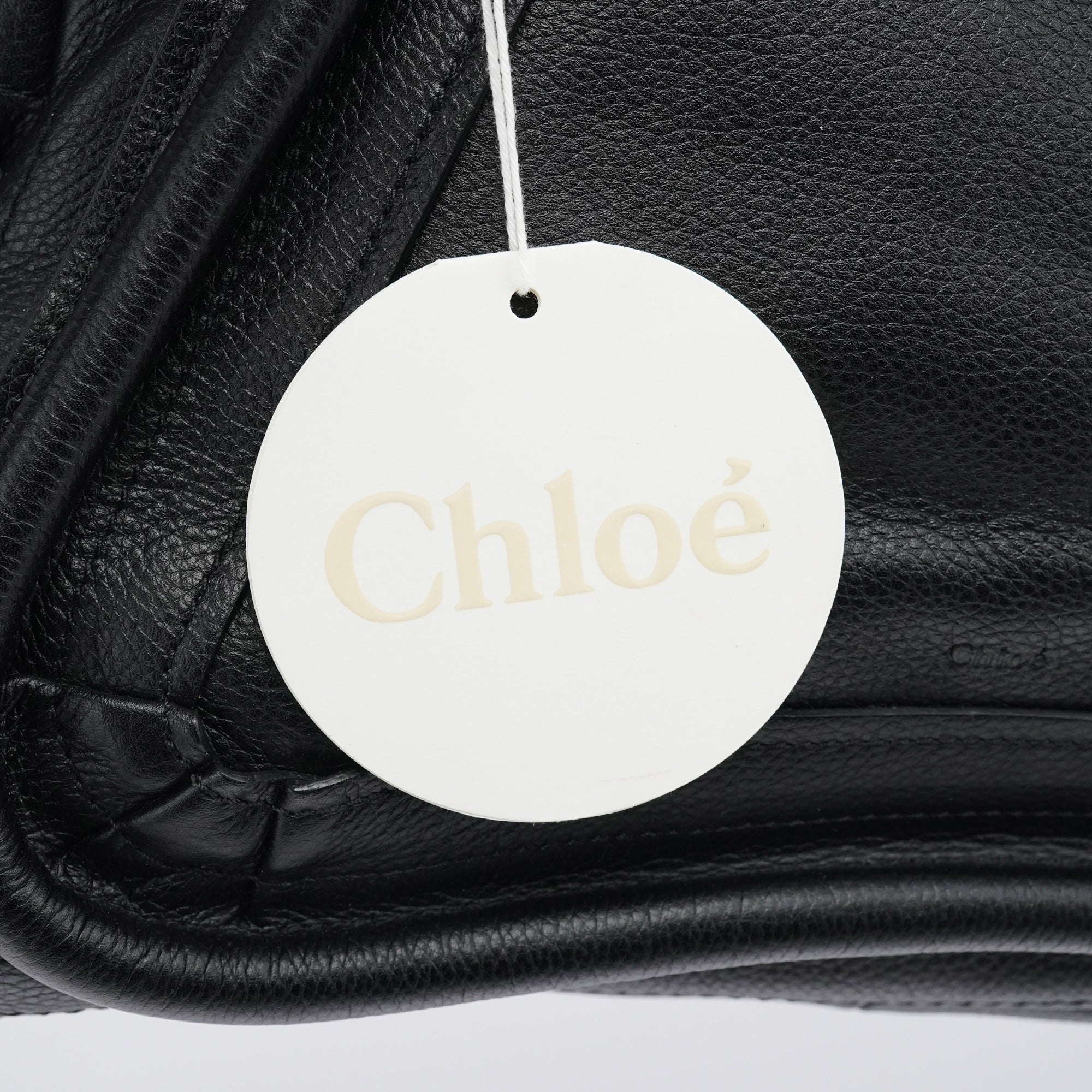 Chloé Sac deux portés Paraty en cuir noir