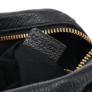 Chloe Black Leather Paraty 2-Way Bag