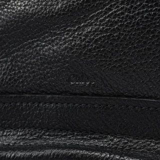 Chloe Black Leather Paraty 2-Way Bag