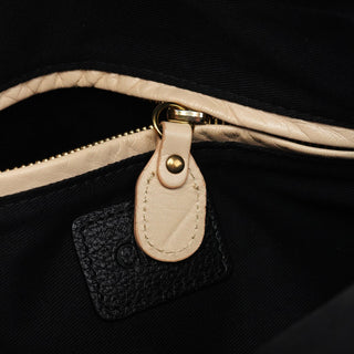 Chloe Black Leather Paraty 2-Way Bag