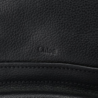 Chloe Black Leather Paraty 2-Way Bag