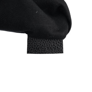 Chloe Black Leather Paraty 2-Way Bag