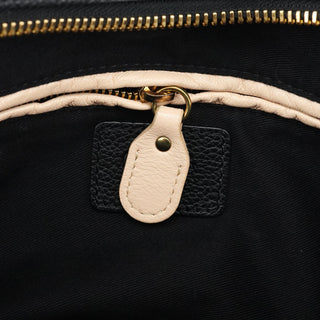 Chloe Black Leather Paraty 2-Way Bag