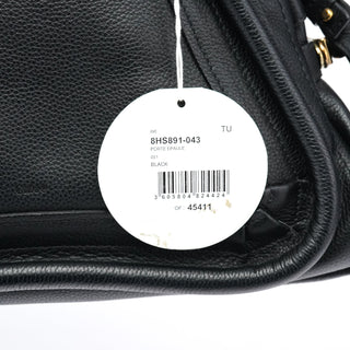 Chloe Black Leather Paraty 2-Way Bag