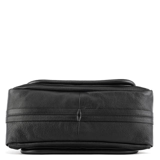 Chloe Black Leather Paraty 2-Way Bag