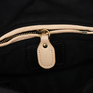 Chloe Black Leather Paraty 2-Way Bag