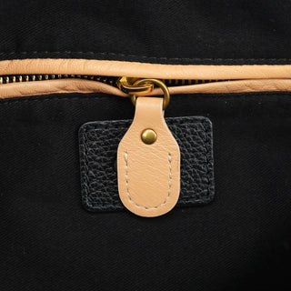 Chloe Black Leather Paraty 2-Way Bag