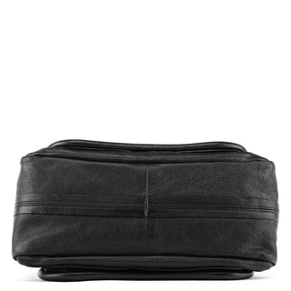 Chloe Black Leather Paraty 2-Way Bag