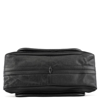 Chloe Black Leather Paraty 2-Way Bag