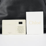 Chloe Black Leather Paraty 2-Way Bag