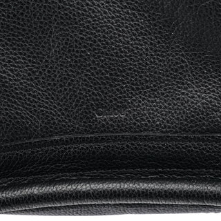 Chloé Black Leather Paraty 2-Way Bag