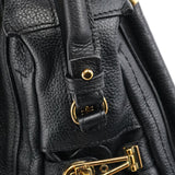 Chloé Sac deux portés Paraty en cuir noir