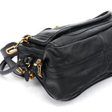 Chloé Sac deux portés Paraty en cuir noir
