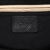 Chloé Black Leather Paraty 2-Way Bag