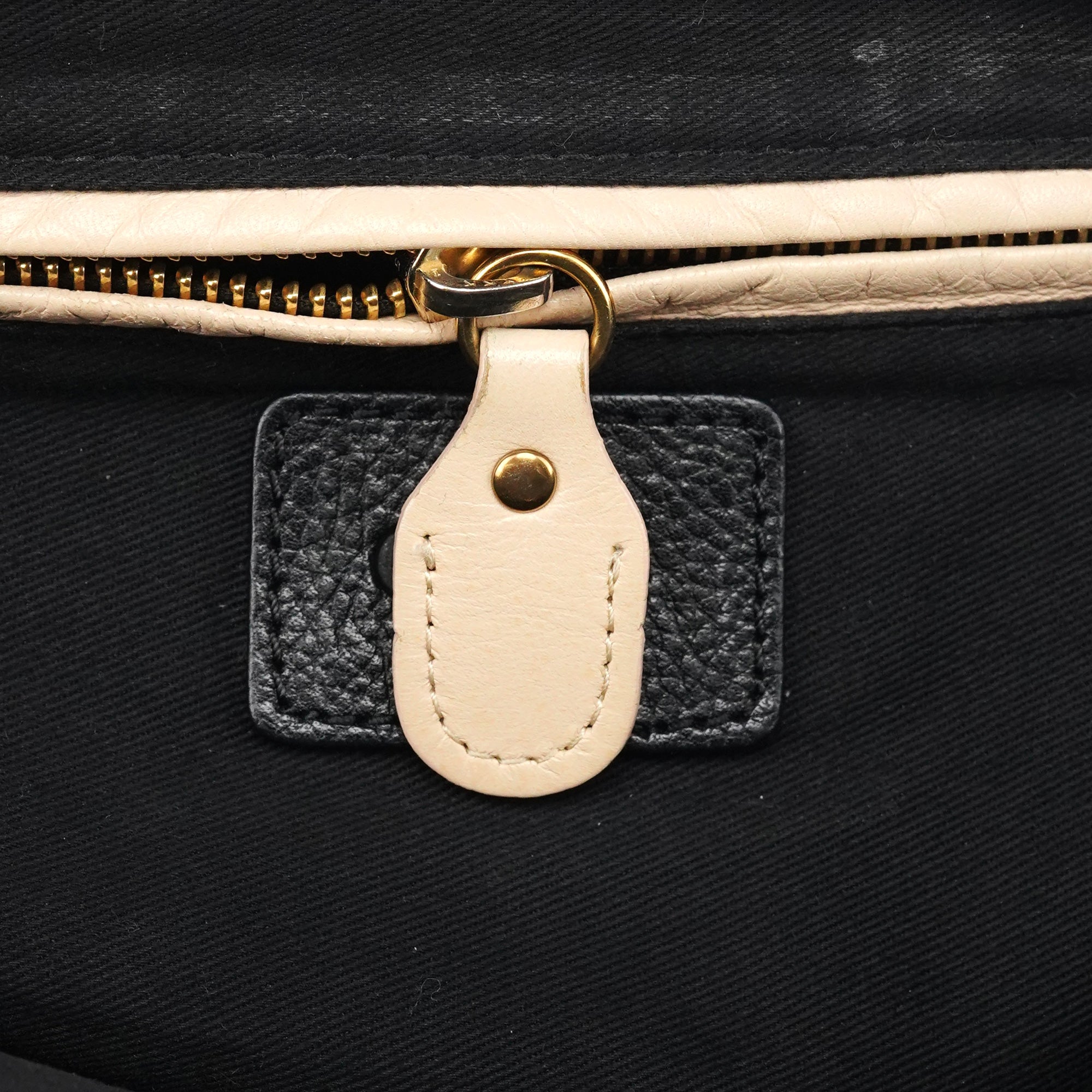 Chloé Black Leather Paraty 2-Way Bag