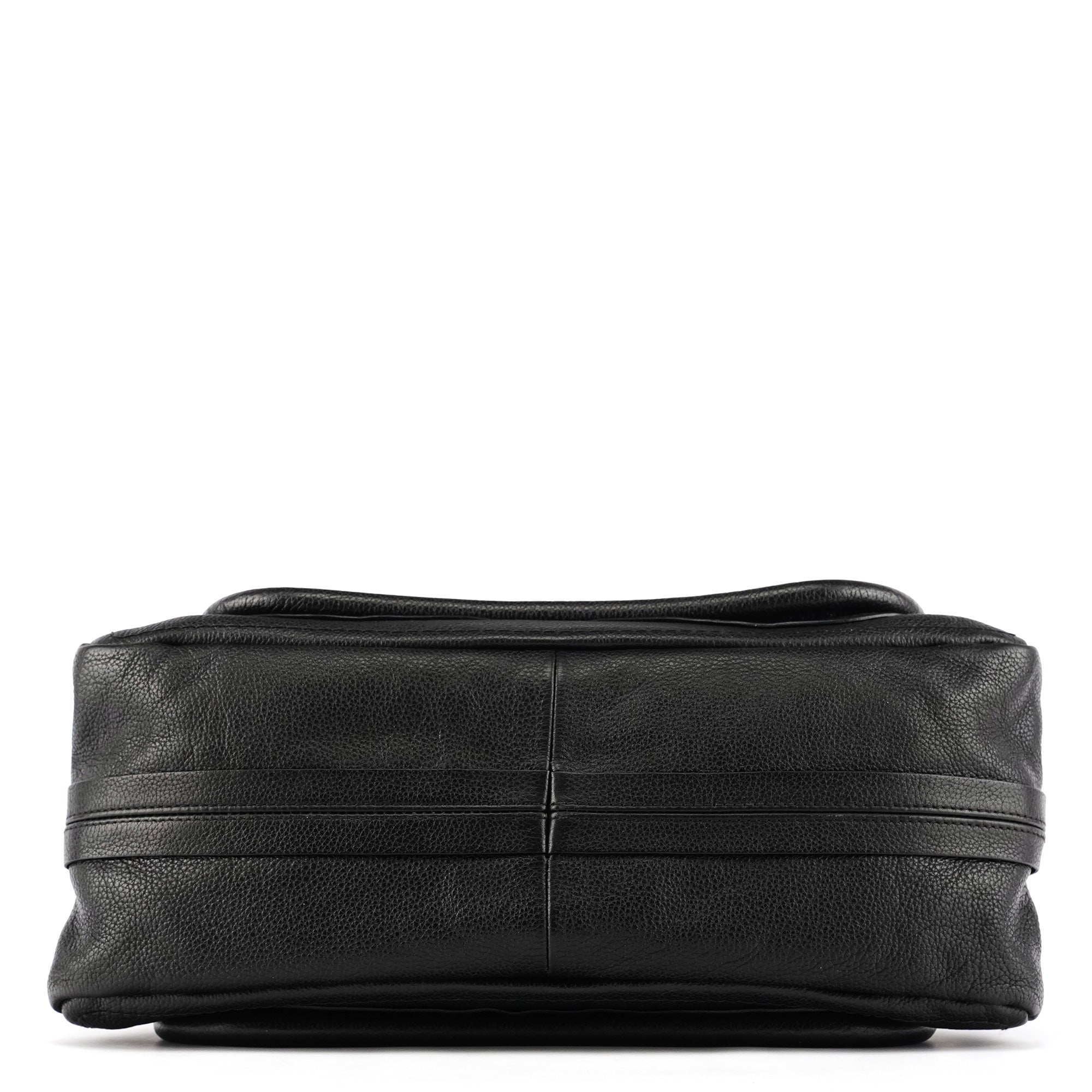 Chloé Black Leather Paraty 2-Way Bag