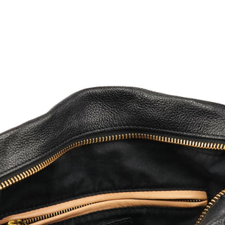 Chloé Black Leather Paraty 2-Way Bag
