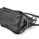 Chloé Sac deux portés Paraty en cuir noir