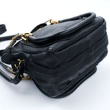 Chloé Sac deux portés Paraty en cuir noir