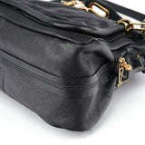 Chloé Sac deux portés Paraty en cuir noir