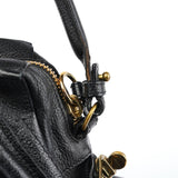 Chloé Sac deux portés Paraty en cuir noir