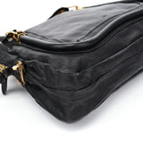 Chloé Black Leather Paraty 2-Way Shoulder Bag
