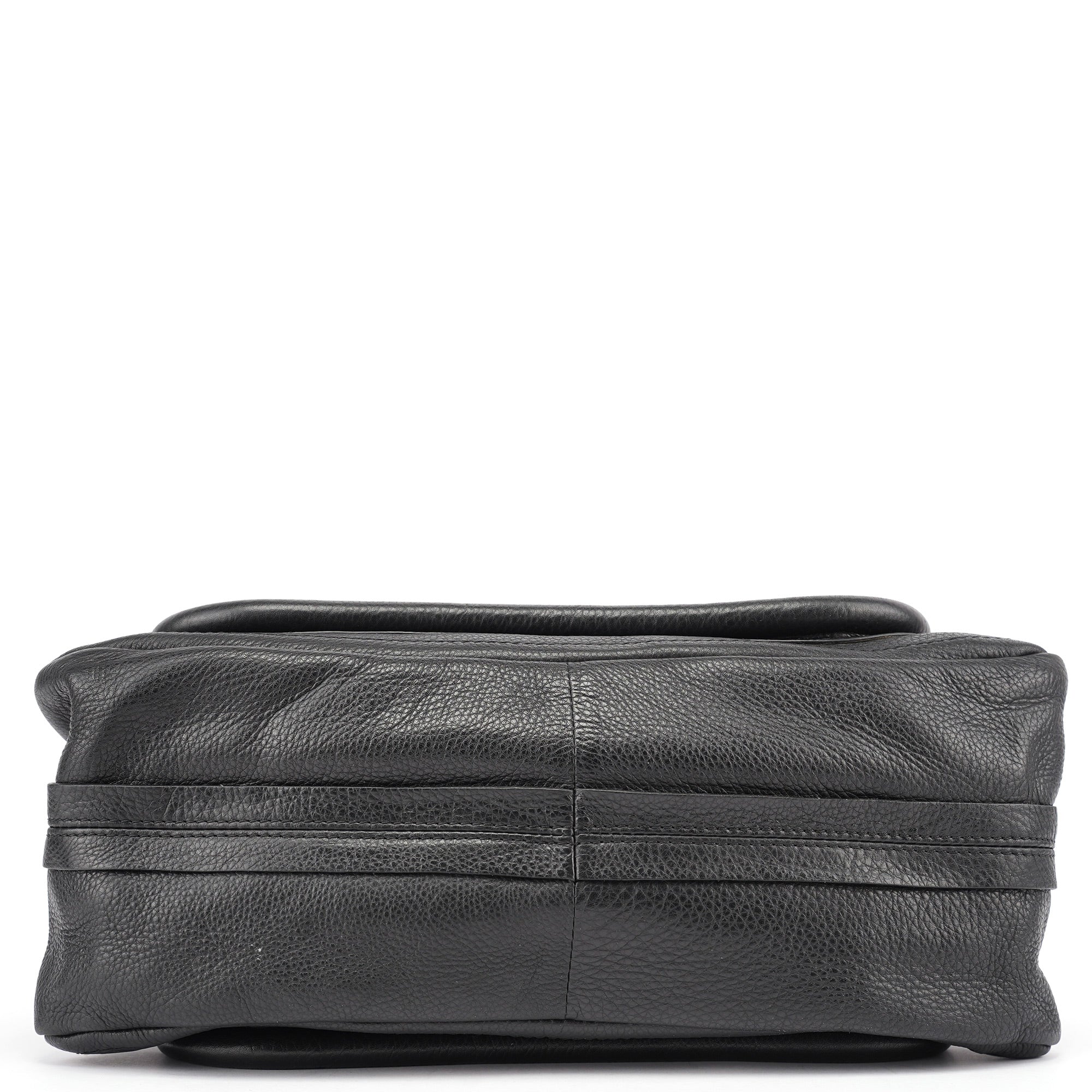 Chloé Black Leather Paraty 2-Way Shoulder Bag