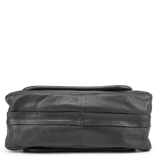 Chloé Black Leather Paraty 2-Way Shoulder Bag