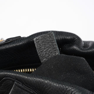 Chloé Black Leather Paraty 2-Way Shoulder Bag