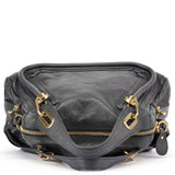 Chloé Black Leather Paraty 2-Way Shoulder Bag