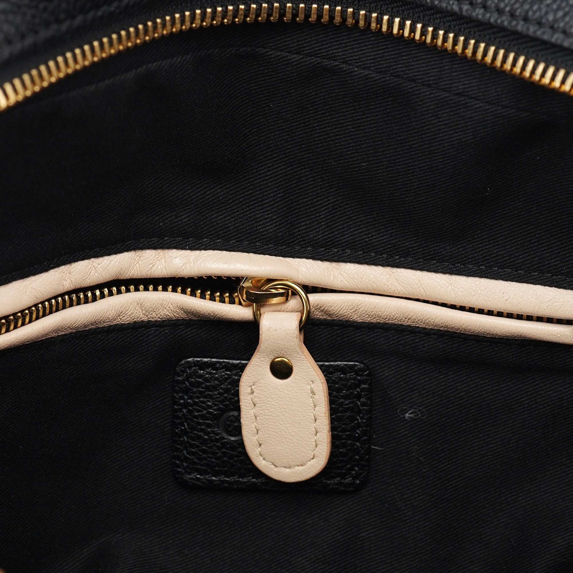Chloé Black Leather Paraty 2-Way Shoulder Bag