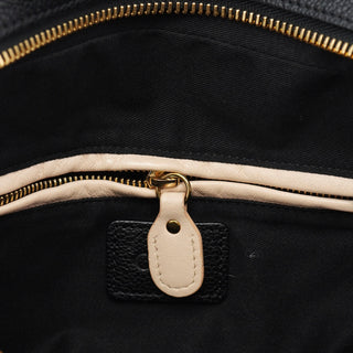 Chloé Black Leather Paraty 2-Way Shoulder Bag