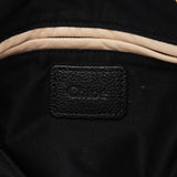 Chloé Black Leather Paraty 2-Way Shoulder Bag