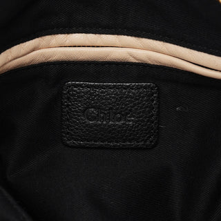 Chloé Black Leather Paraty 2-Way Shoulder Bag