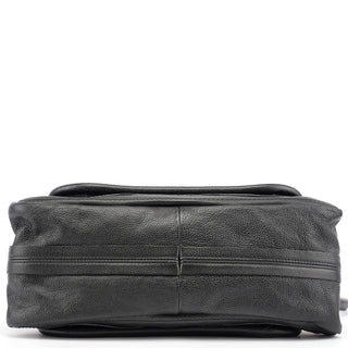 Chloé Black Leather Paraty 2-Way Shoulder Bag