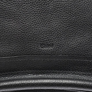 Chloé Black Leather Paraty 2-Way Shoulder Bag