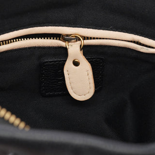 Chloé Black Leather Paraty 2-Way Shoulder Bag