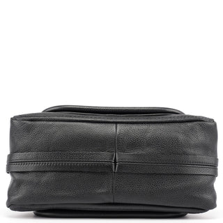 Chloé Black Leather Paraty 2-Way Shoulder Bag