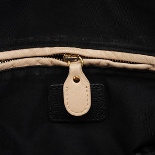 Chloé Black Leather Paraty 2-Way Shoulder Bag