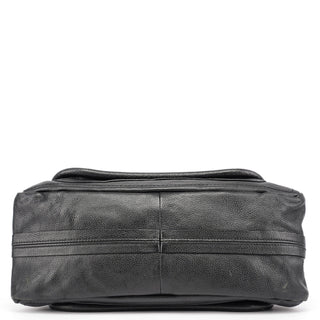 Chloé Black Leather Paraty 2-Way Shoulder Bag