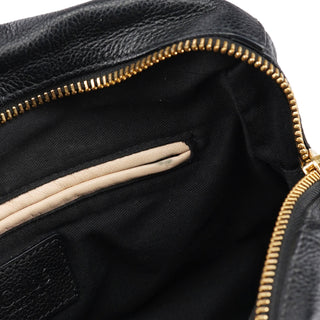 Chloé Black Leather Paraty 2-Way Shoulder Bag