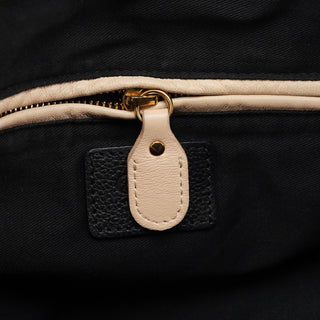 Chloé Black Leather Paraty 2-Way Shoulder Bag