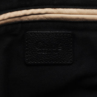 Chloé Black Leather Paraty 2-Way Shoulder Bag