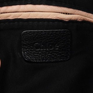 Chloé Black Leather Paraty 2-Way Shoulder Bag