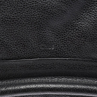 Chloé Black Leather Paraty 2-Way Shoulder Bag