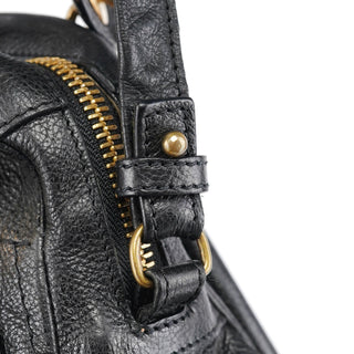 Chloé Black Leather Paraty 2-Way Shoulder Bag